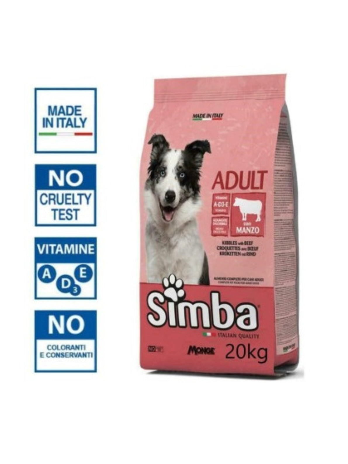 Monge simba crocchette 20KG