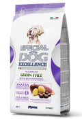 SPECIAL DOG EXCELLENCE GRAIN FREE FORMULA ALL BREEDS
ANATRA CON PATATE