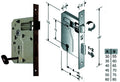 Serratura Bonaiti Patent Bordo Quadro