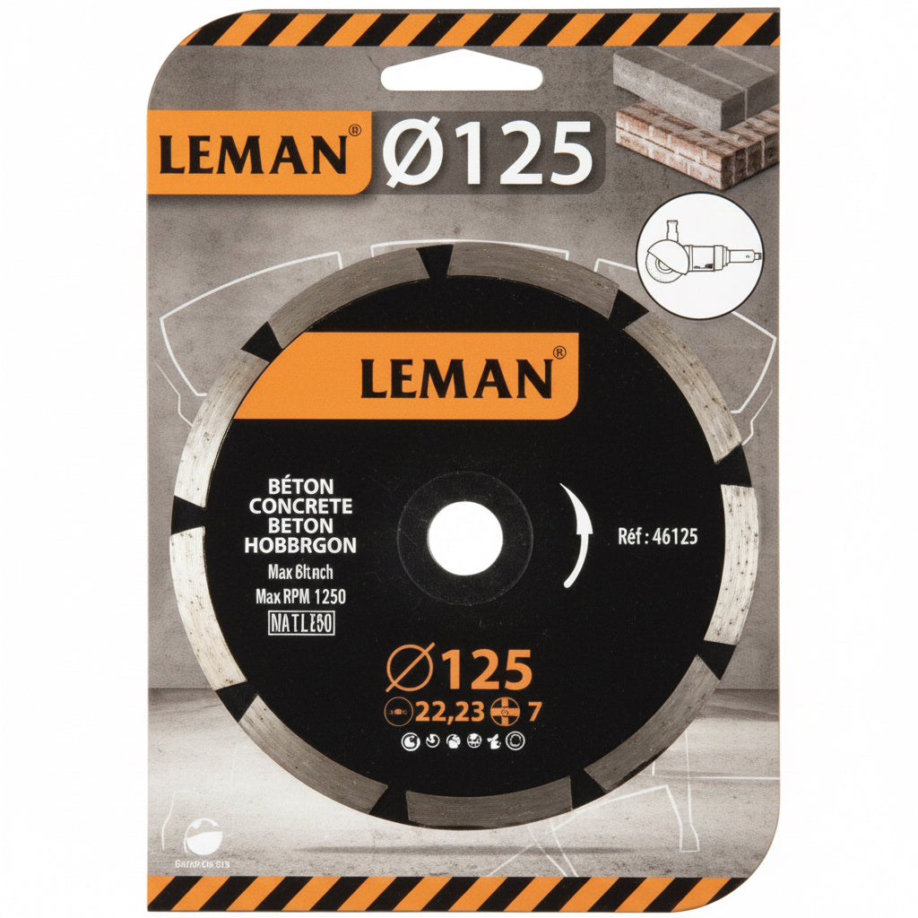LEMAN DISCO DIAMANTATO d.125