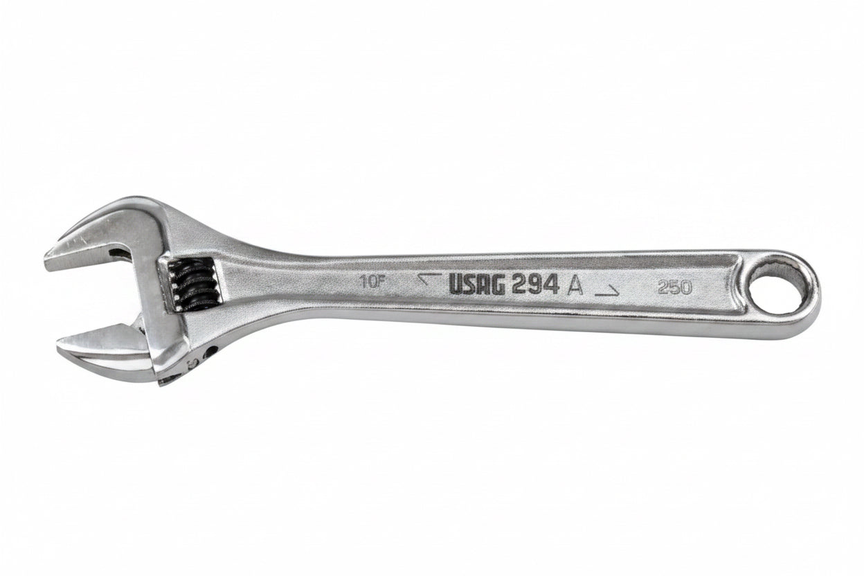 294A USAG CHIAVE REGOLABILE A RULLINO 250mm.