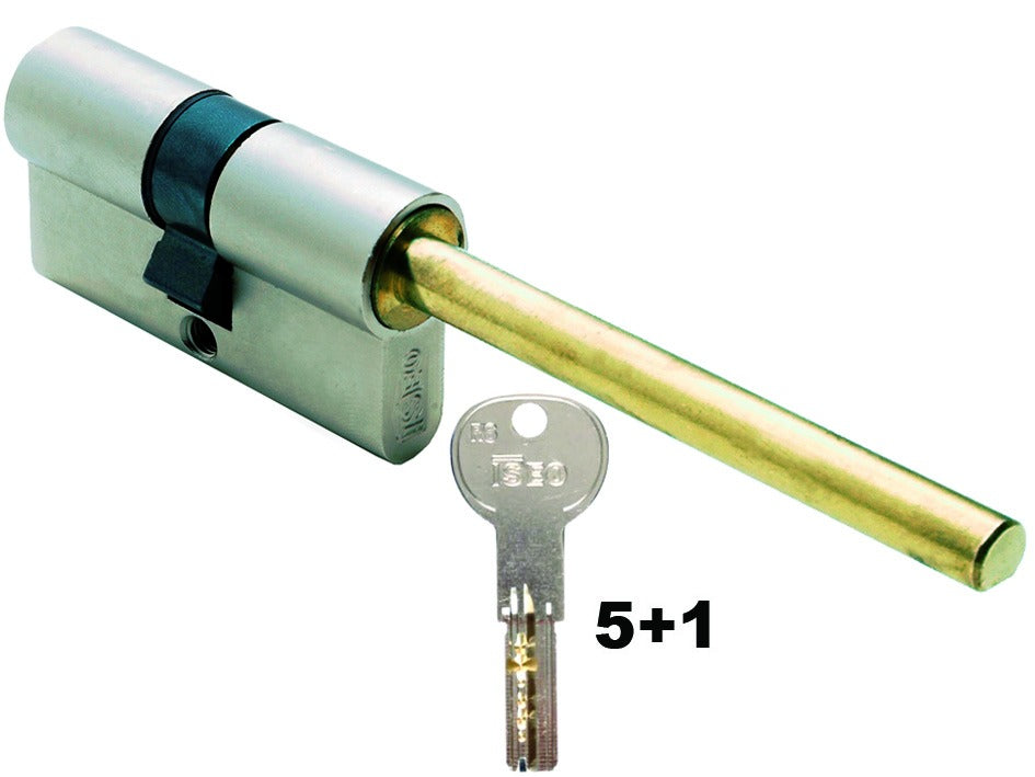 CILINDRO EUROPEO SAGOMATO ISEO R6 PLUS CON POMOLO 82R66