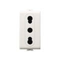 ELETTROCANALI EASY PRESA BIVALENTE ECSE8080 compatibile Bticino MATIX