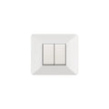 ELETTROCANALI EASY PLACCA BIANCA compatibile Bticino MATIX