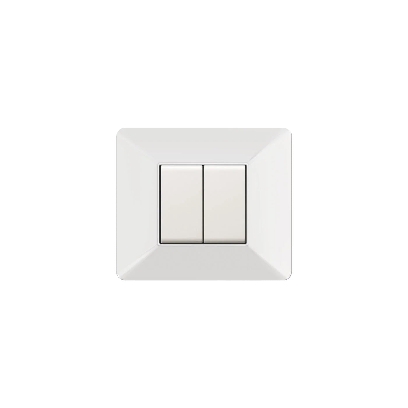 ELETTROCANALI EASY PLACCA BIANCA compatibile Bticino MATIX